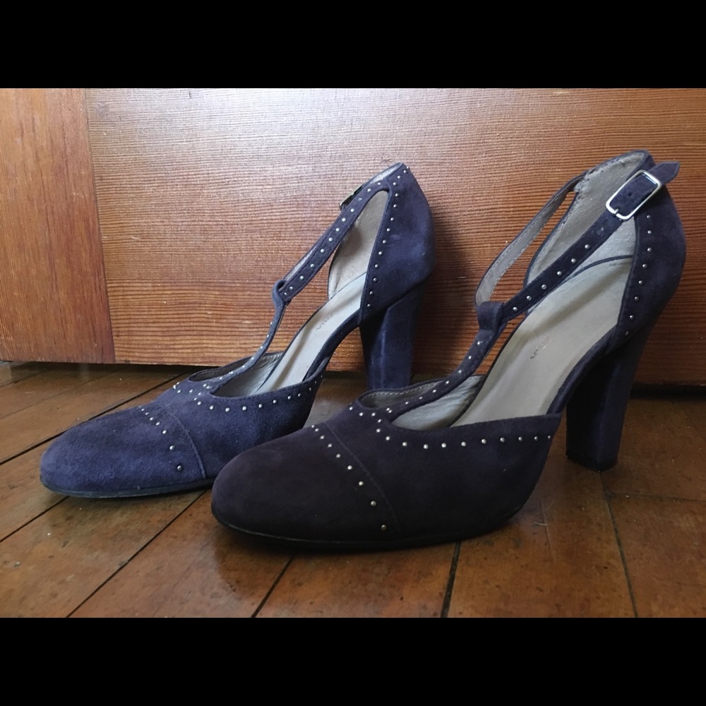 BCBG Max Azria t-strap heels